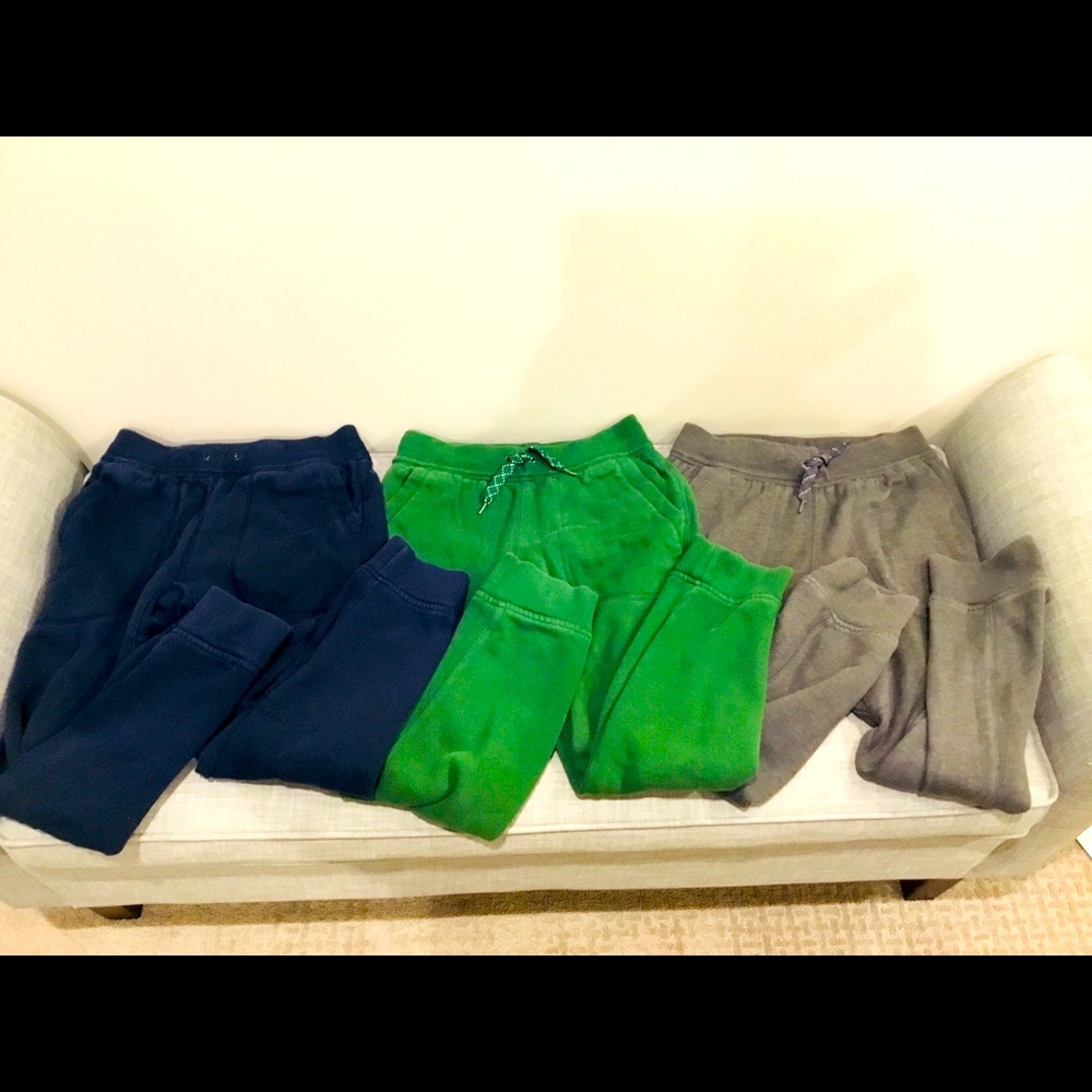 Boys Gap joggers 3 pair bundle